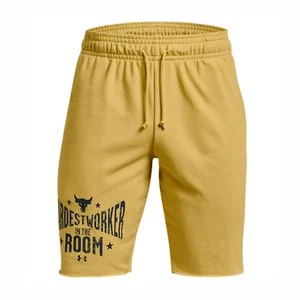 Under Armour Herren Project Rock Frottee Shorts 1370459-760 feldgelb Gr. XXL - Bild 1 von 6