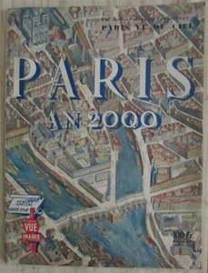 PARIS AN 2000 POINT DE VUE HORS SÉRIE de 1950 PHOTOS VU DU CIEL REINES MODE  - Picture 1 of 8