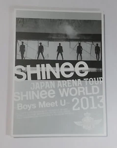 SHINee JAPAN ARENA TOUR SHINee WORLD 2013~Boys Meet U~ Limited Edition JAPAN DVD - Imagen 1 de 3