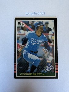 1985 Donruss George Brett #53   Kansas City Royals Free Shipping