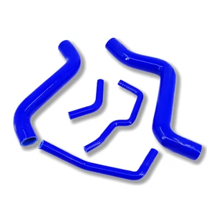 For Fiat Coupe 2.0 16V GT Turbo MK1 1985-91 Silicone Radiator Coolant Hoses Blue - Picture 1 of 4