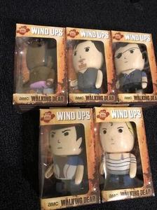 BNIB AMC The Walking Dead Wind-Up Figurines A Lot Of 5 ￼ - Picture 1 of 12