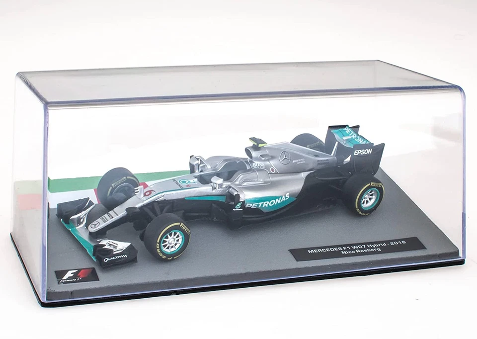 Réplica modelo a escala 1:43 F1 colección Mercedes F1 W07 híbrido Nico Rosberg 2016 Foto 1 de 1