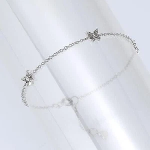 Sidalo bracciale Tris di Farfalle oro bianco 18kt diamanti 0,09ct 0168-7BR - Imagen 1 de 1