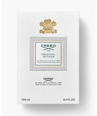 CREED ORIGINAL VETIVER 8,5 OZ Flacon Verre Nuevo en caja Foto 1 de 4