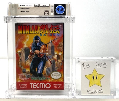 Ninja Gaiden New 1988 Nintendo NES Factory Sealed WATA Grade 9.8 A+ TOP POP 2-4 - Image 1 of 4