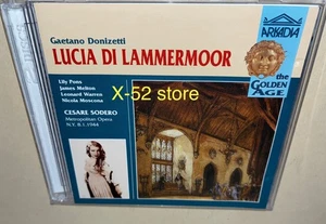 Gaetano Donizetti Lucia Di Lammermoor CD Cesare Sodero Metropolitan Opera Arkadi - Imagen 1 de 5