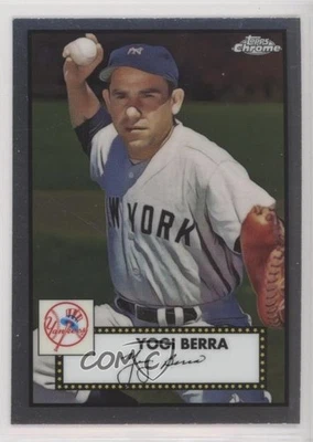 2021 Topps Chrome Platinum Anniversary Yogi Berra #473 HOF - Image 1 of 2
