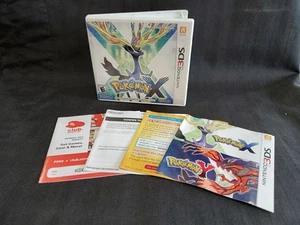 Pokemon X (Nintendo 3DS, 2013) Case, manual,all Original inserts - Picture 1 of 2