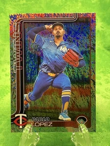Pablo Lopez - Holo Foil - 2025 Topps Series 2 #662 Minnesota Twins - Picture 1 of 11