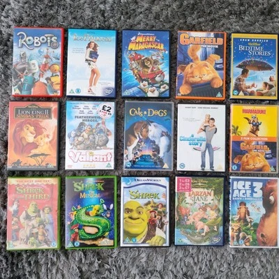 15 Children's DVD Bundle Family Kids Job Lot Disney & Dreamworks - Image 1 of 4