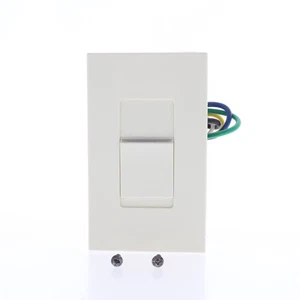 Leviton Almond Monet Slide Ceiling Fan Speed Control 120V 7.5A MNF07-1LA - Picture 1 of 5