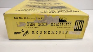 FSM Fine Scale Miniatures #120 2 Stall Roundhouse Craftsman Kit HO 1/87 - Picture 1 of 7