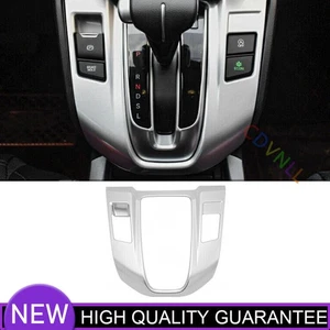 1P Inner Gear Shift Panel Decor Cover Trim For Honda CRV CR-V 17-22 Matte Silver - Picture 1 of 6