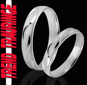 2 Partner Ringe & Gratis GRAVUR Eheringe Trauringe Verlobungsringe * T41 - Bild 1 von 1