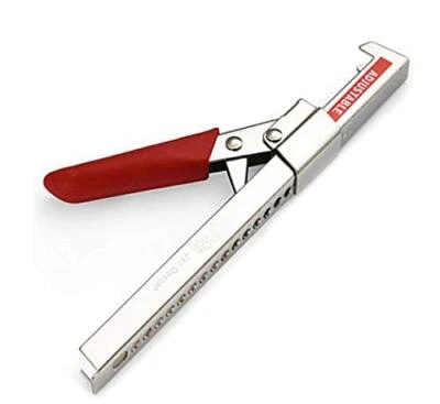 SWING AWAY Swing-A-Way Comfort Grip Jar Opener with Comfort Handles - Adjustable 7.5" Red