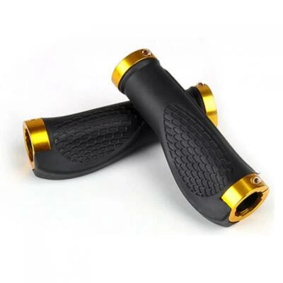 Cycling Mountain Bike Handlebar Bar Grips Rubber Bicycle Anti-slip Handle Grip - Image 1 of 4