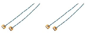 Hubsan X4 H107C+ PLUS H107D+-05 Plus Blue LED Light Set of 2 lights 2 Pack - Picture 1 of 2