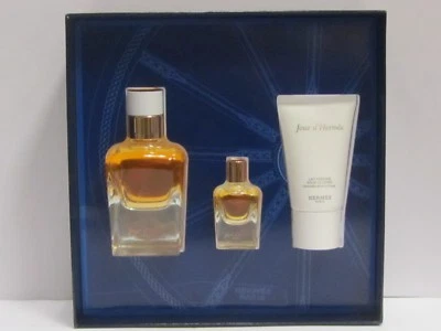 Conjunto Jour D'Hermes Absolu para mujer 1,6 oz EDP + 0,25 EDP + 1 oz loción corporal perfumada Foto 1 de 2
