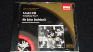 MAHLER SYMPHONY 9 CD~US Pressing~EMI 724356792623 - Foto 1 di 3