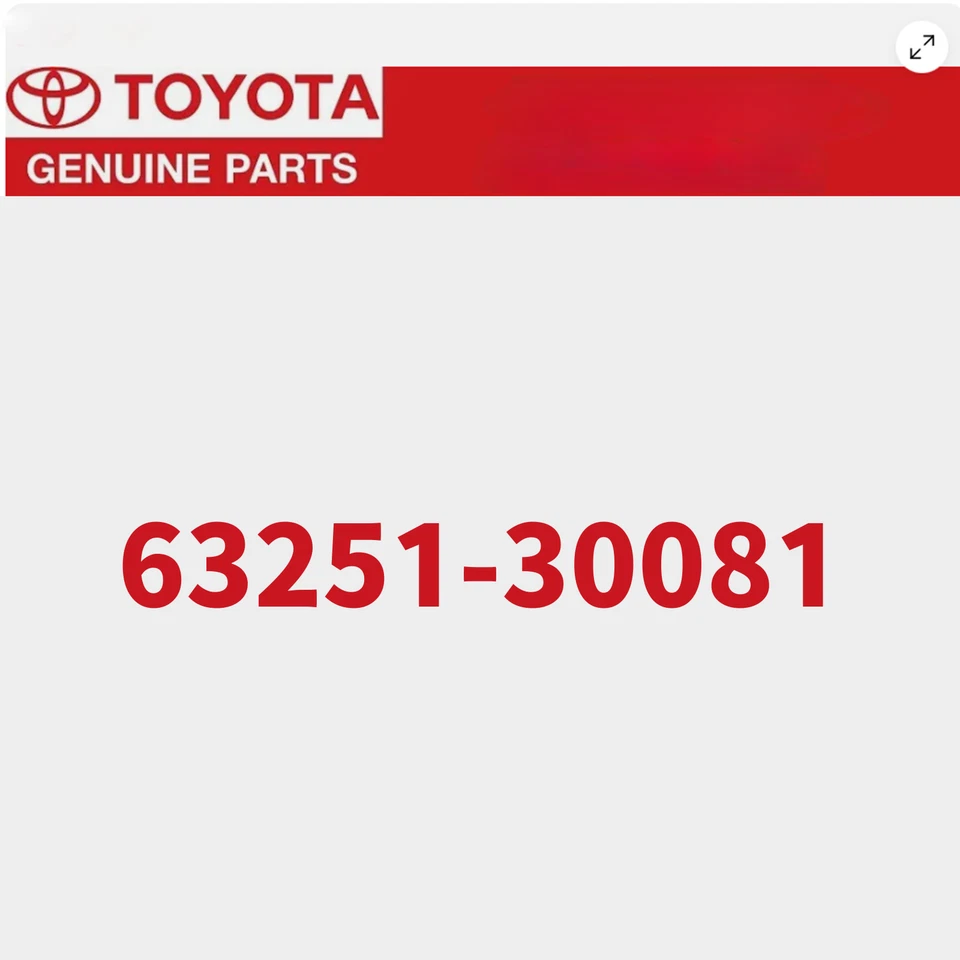 TOYOTA Genuine LEXUS GS300 430 Aristo Sliding Sunroof Weatherstrip 63251-30081 Foto 1 de 1