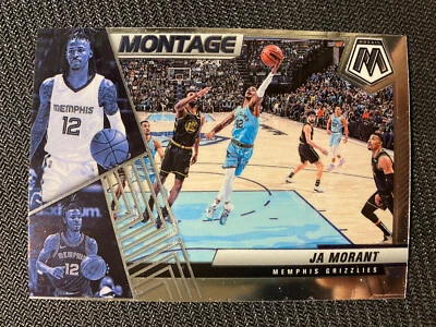 2021-22 Panini Mosaic Ja Morant Montage #28 Memphis Grizzlies - Image 1 of 2