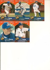 Complete 2011 Peoria Chiefs Retail Set by Multi Ad with Matt Szczur 