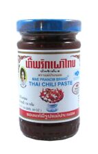 Mae Pranom Thai Chili Paste (Nam Prik Pao) 4 Oz. X 3 Jars
