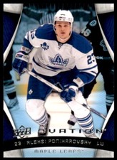 2009-10 Upper Deck Ovation Alexei Ponikarovsky Toronto Maple Leafs #136