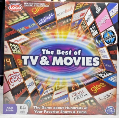 Logo The Board Game THE BEST of TV and MOVIES NEW & SEALED - Image 1 of 4