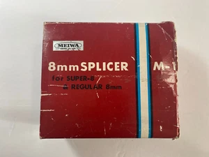 Vintage 1960's MEIWA 8mm Splicer Super & regular 8mm Free Shipping - Picture 1 of 8