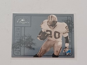 2004 Donruss Classics Membership #M-2 Barry Sanders #0787/1000 Detroit Lions