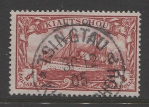 Colonias alemanas 1905 KIAUTCHOU 1/2 $ Yate emisión usado TSINGTAU, $120.00 - Imagen 1 de 1