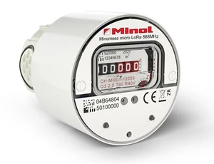 Minol, micro Unterputzzähler mit Funkmodul LoRa        2021 - Bild 1 von 1