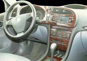 INTERIOR WOOD DASH TRIM KIT SET FITS 2003 2004 2005 06 SAAB 9.3 9 3 93 SE VECTRA - Bild 1 von 7