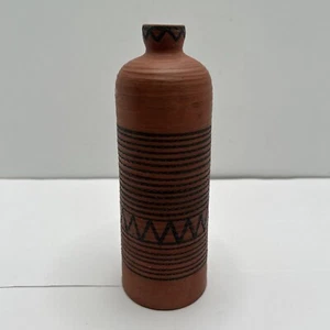 Handmade Terracotta Water bottle Mud made in Italy. - Picture 1 of 5