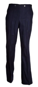 Pantalón Marinero Pantalón Naval Serge Lana Nórdico Vintage Uniforme Militar Azul Marino - Imagen 1 de 8