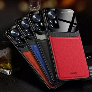 Cover in pelle per Xiaomi Redmi Note 11 10 Pro Mi 11T M4 custodia ibrida antiurto - Foto 1 di 16
