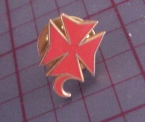 Freemason pin Masonic Knight of Constantinople (AMD) Maltese cross - Picture 1 of 2