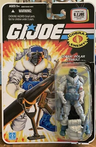 Hasbro G.I. Joe ARAH Cobra Polar Assault Snow Serpent Figure Opened Complete - Picture 1 of 6