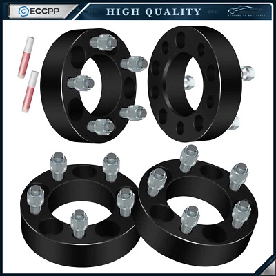 4 Pcs 1.5" 5x4.5 5x114.3 Wheel Spacers 1/2x20 For Jeep Cherokee XJ Wrangler TJ - Image 1 of 4