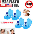 Stop Snoring Mouthpiece Sleep Apnea Guard Bruxism Anti Snore Pure Grind Aid Tray