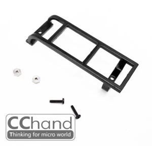 Scala posteriore in metallo manuale CC per RC4WD GelandeII 1:18 D90 nero/rosso - Foto 1 di 8