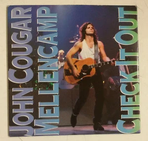 John Cougar Mellencamp Check It Out Cd-Single Germany 1988 Double Cardboard - Picture 1 of 2