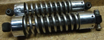 Harley Davidson Dyna Super Glide 2002 HD FXD amortiguador trasero suspensión resorte cromado Foto 1 de 3