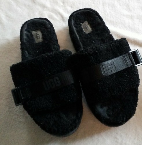 UGG Oh Flaffita Shearling Slides taglia 11 da donna molto amato molta vita. C20