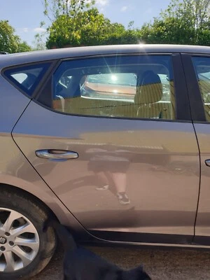 Seat Leon MK3 Rear Door Complete Driver Side Grey S7K 2013 - 2019 (5 Door) - Image 1 of 4