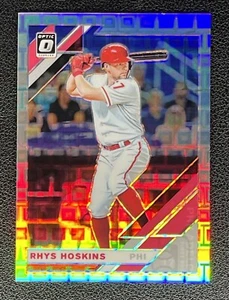 2019 Panini Donruss Optic Rhys Hoskins #104 FOTL Pandora Prizm 75 /99 - Picture 1 of 2