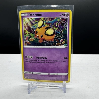 Dedenne SWSH080 Pokemon Sword & Shield Black Star Promo Card - Image 1 of 2