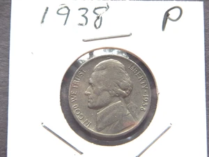 1938 (P) Jefferson Nickel - Foto 1 di 3